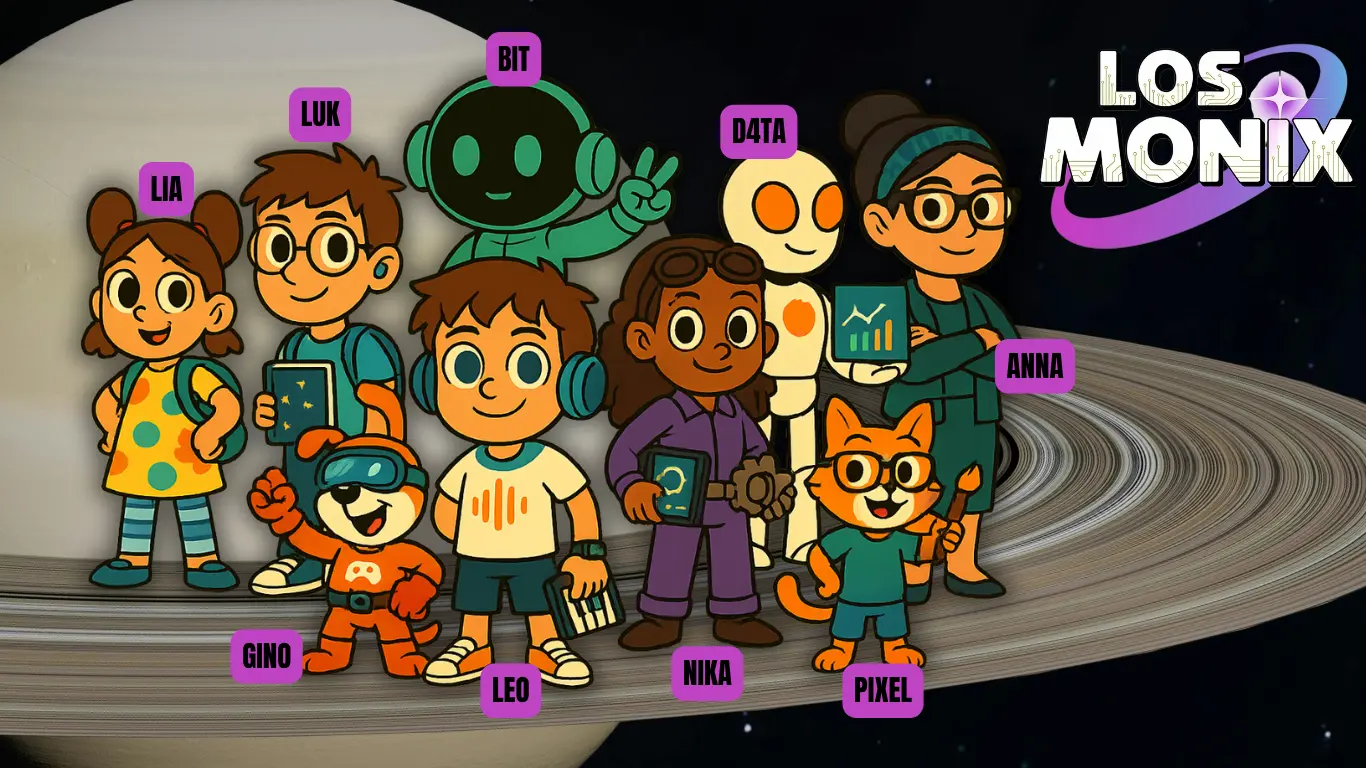 Personajes Los Monix